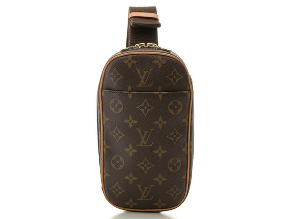LOUIS VUITTON Pochette Gange Waist Bag Body Monogram